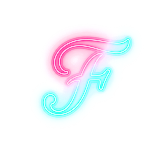 The Finally neon F